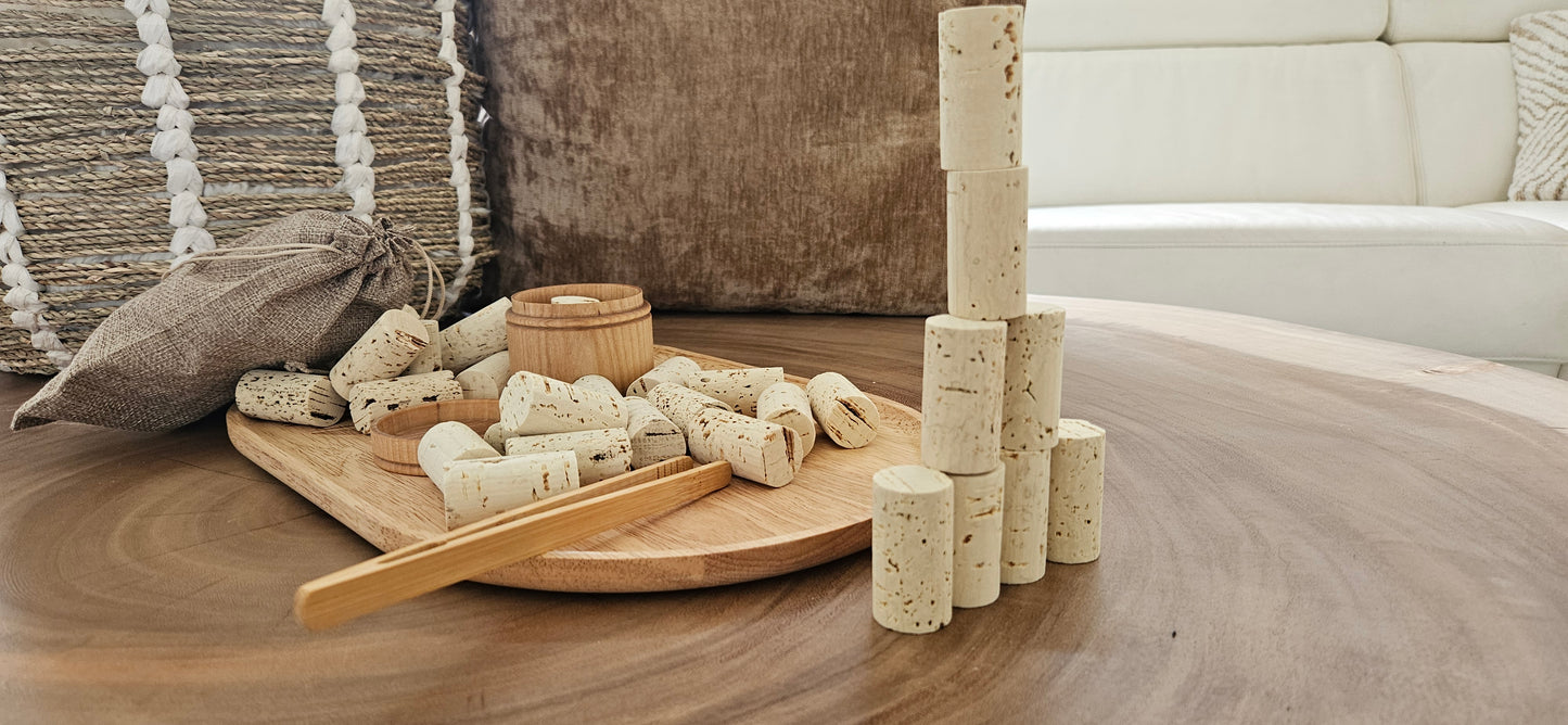 Plezier met kurk 20 stuks-loose parts