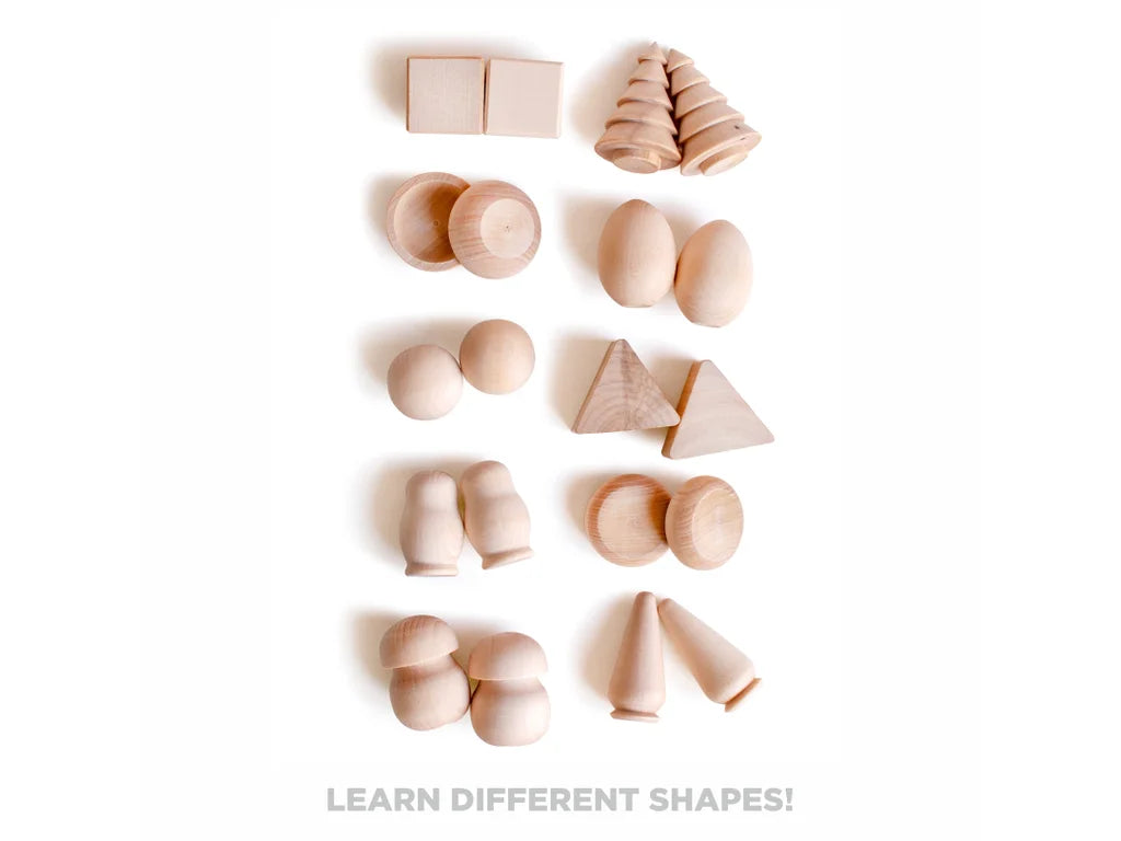 Houten sorteerspel-loose parts