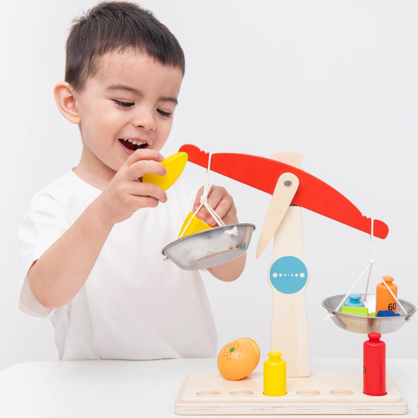 Weegschaal hout 2-4 jaar-loose parts