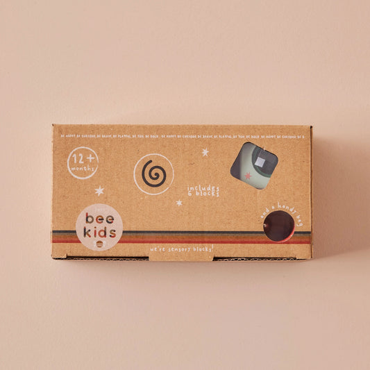 Houten sensorische blokken kind 1-2 jaar