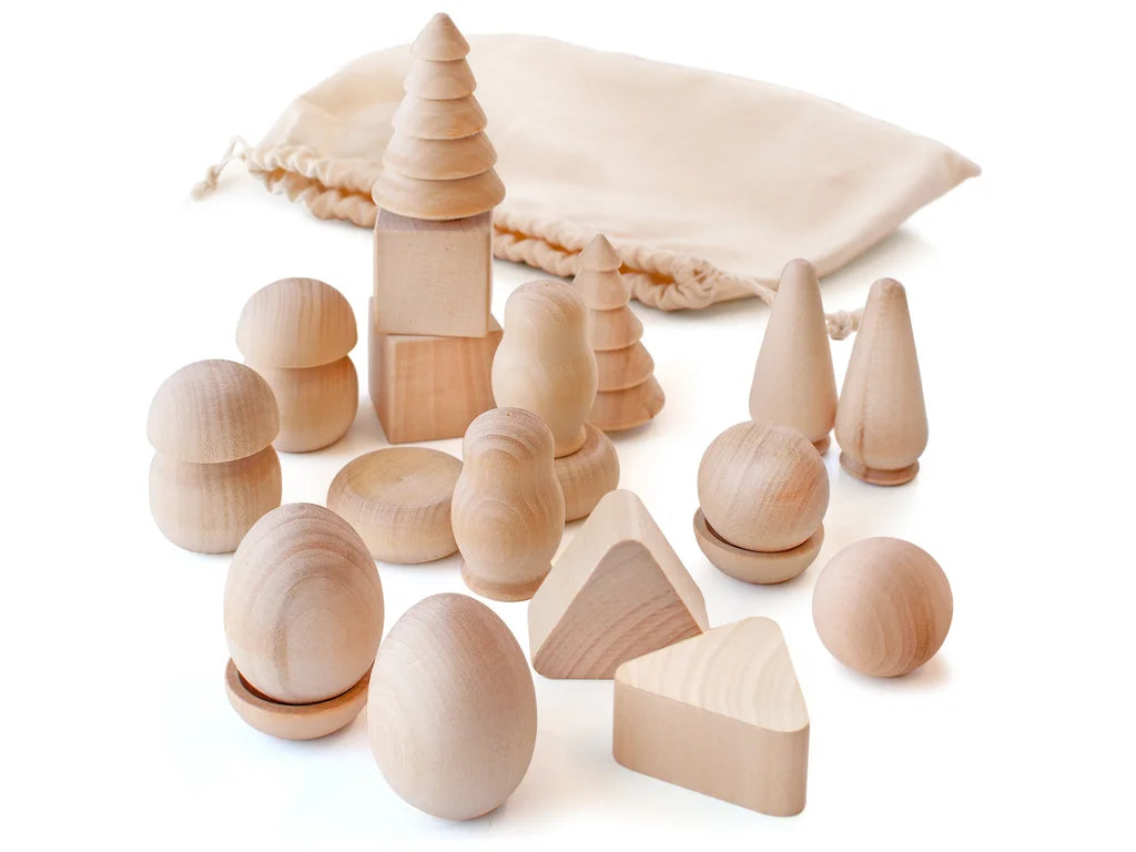 Houten sorteerspel-loose parts