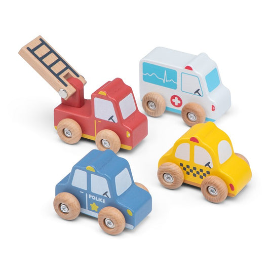 Houten auto's WOET