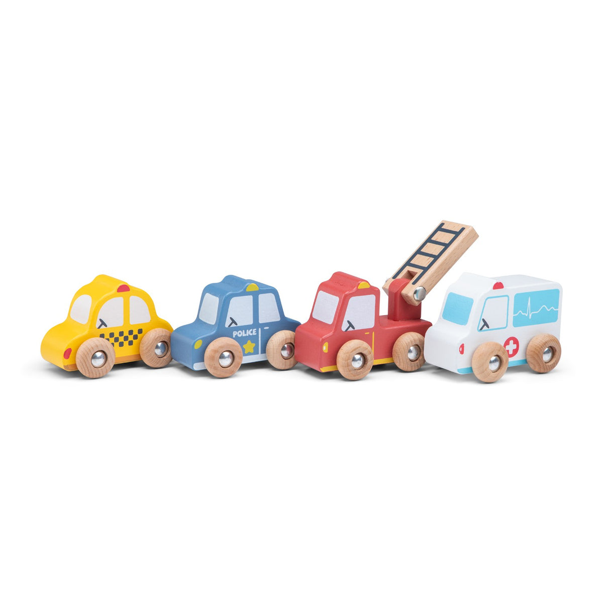 Houten auto's WOET