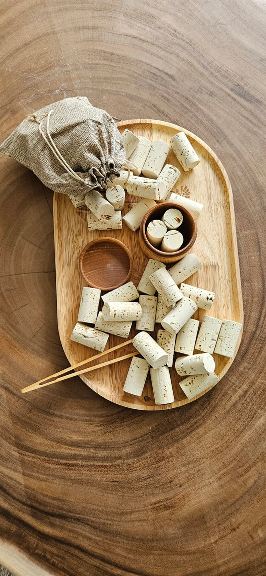 Plezier met kurk 20 stuks-loose parts