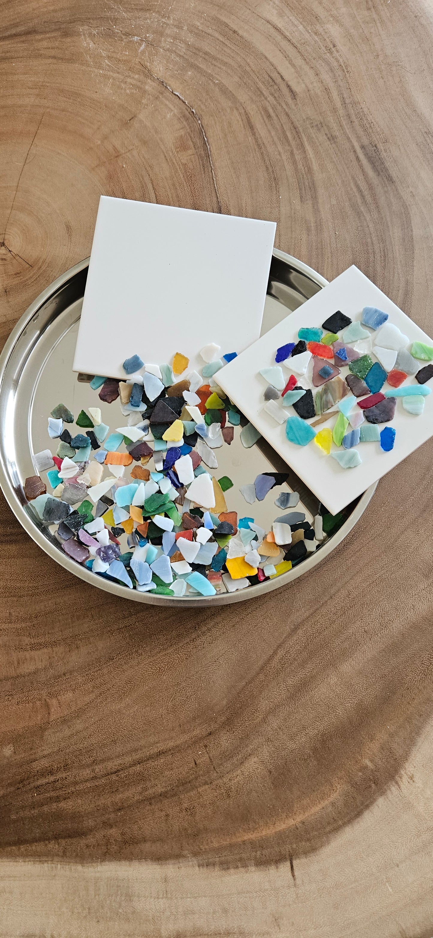 Mozaïkstenen (echt steen) 750 gram-loose parts