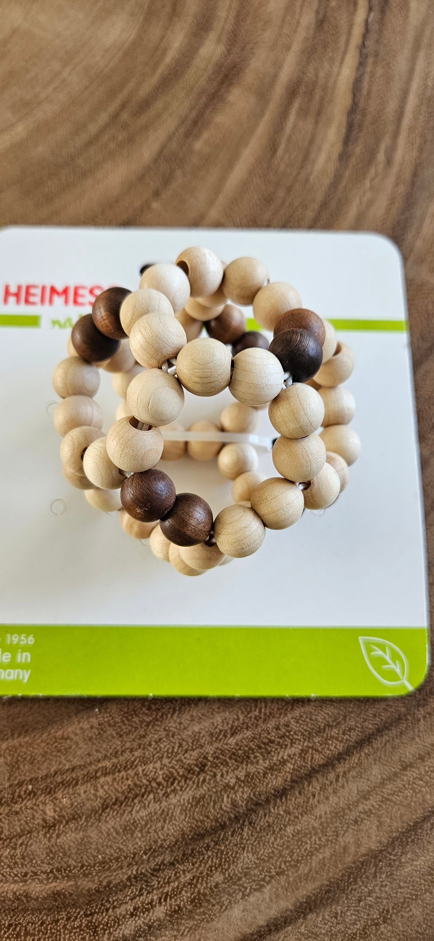 Houten speelbal baby kind 0-2 jaar