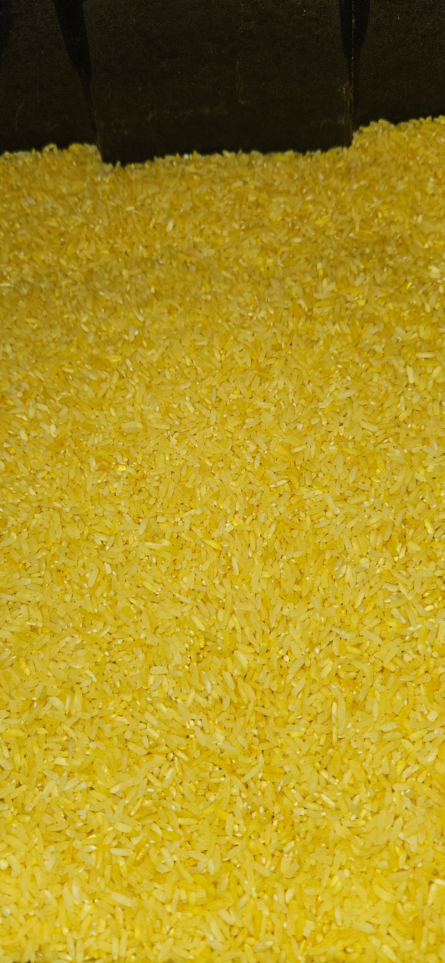 Biologisch gekleurde rijst-geel-loose parts