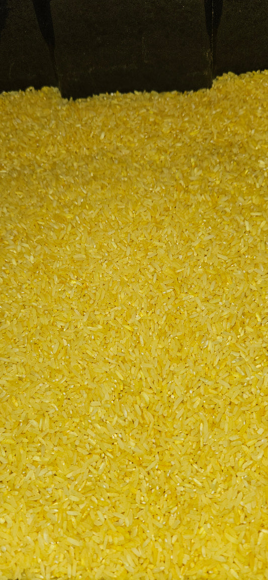 Biologisch gekleurde rijst-geel-loose parts