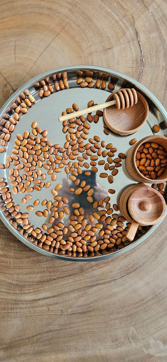 Play tray loose parts