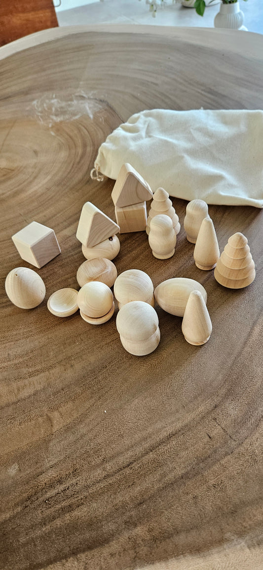 Houten sorteerspel-loose parts